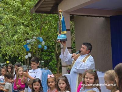 Rio Bonito do IguaÃ§u - Festa N.S. Aparecida atraÃ­ FiÃ©is em Barra Mansa do IguaÃ§u